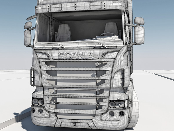 scania r 730 3d max - Scania R 730 by jekich1